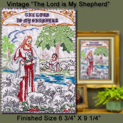Vintage "The Lord Is My Sheperd"